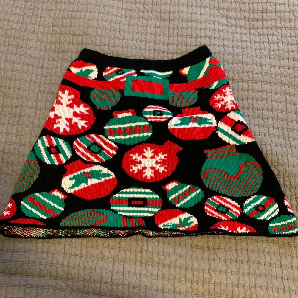 Ugly Christmas Sweater Skirt
